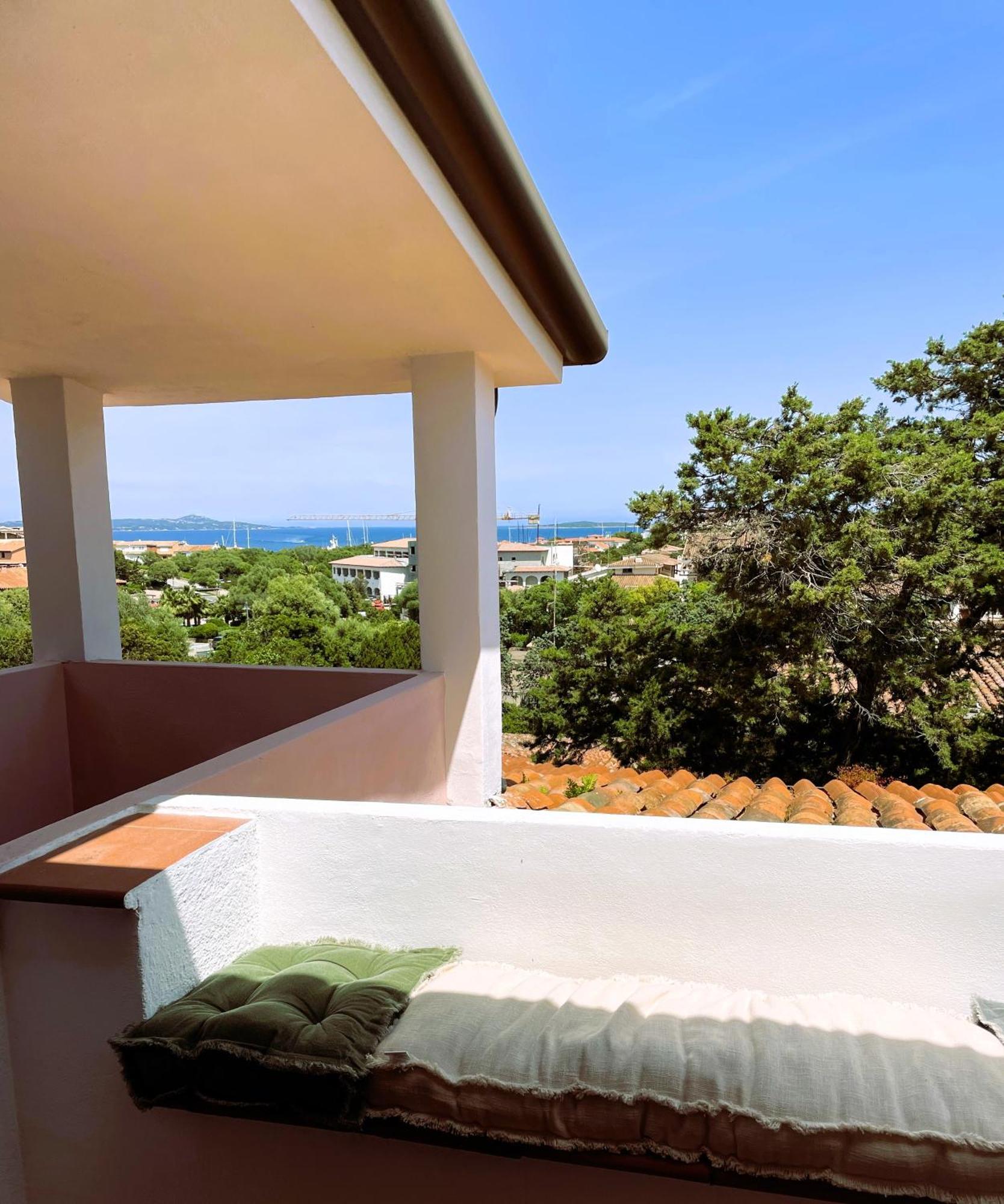 Splendida Vista Mare Zona Centrale Porto Rotondo Posto Auto Privato Exterior photo