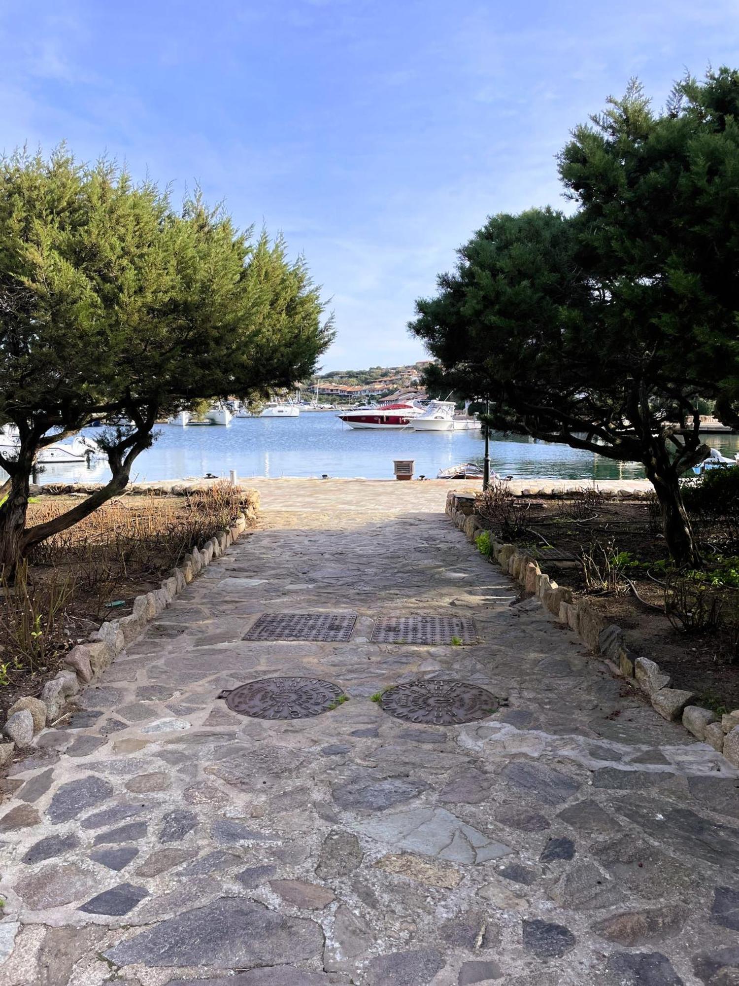 Splendida Vista Mare Zona Centrale Porto Rotondo Posto Auto Privato Exterior photo