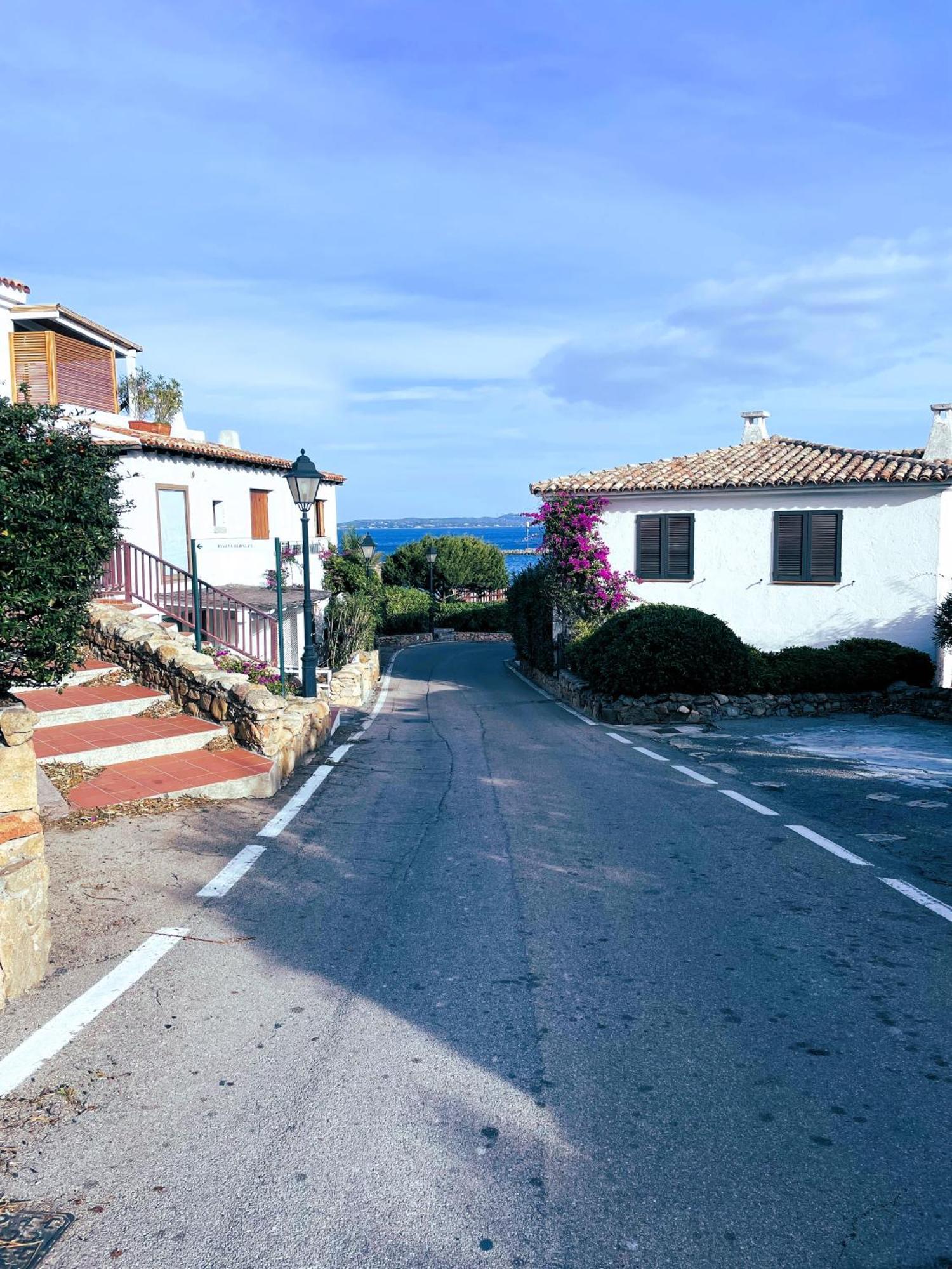 Splendida Vista Mare Zona Centrale Porto Rotondo Posto Auto Privato Exterior photo