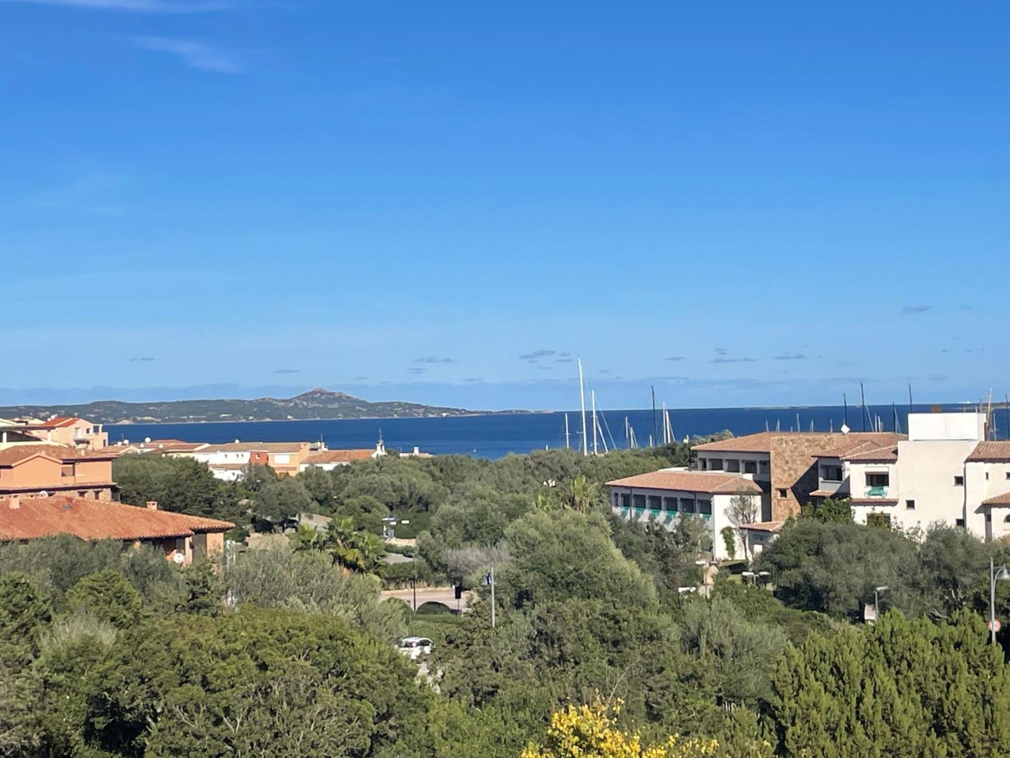 Splendida Vista Mare Zona Centrale Porto Rotondo Posto Auto Privato Exterior photo