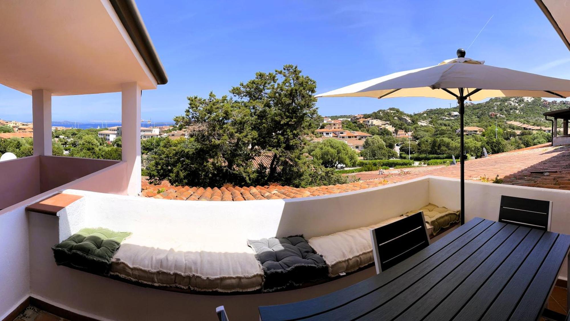 Splendida Vista Mare Zona Centrale Porto Rotondo Posto Auto Privato Exterior photo